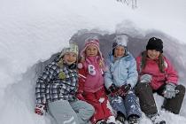 Winter im Passeiertal mit Kindern