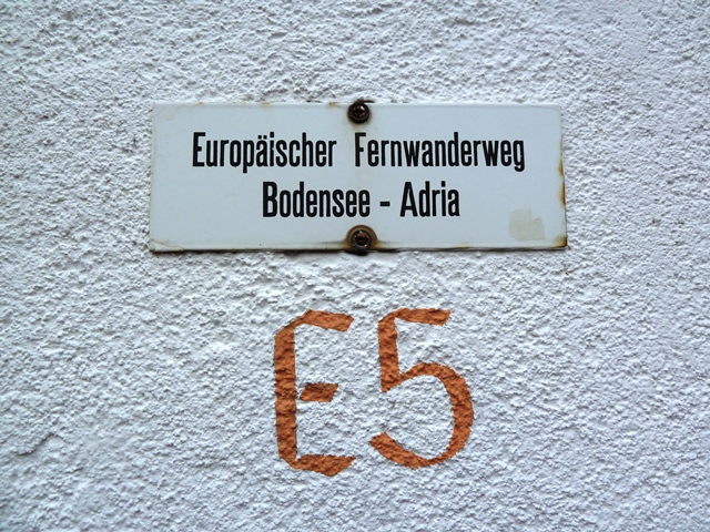 Europäischer Fernwanderweg E5