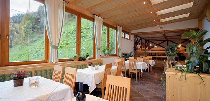 Hotel Residence Rabenstein in Val Passiria -  Sala da pranzo